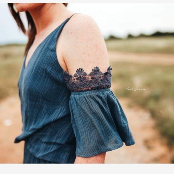 Teal Boho maxi - Picture 3 of 6